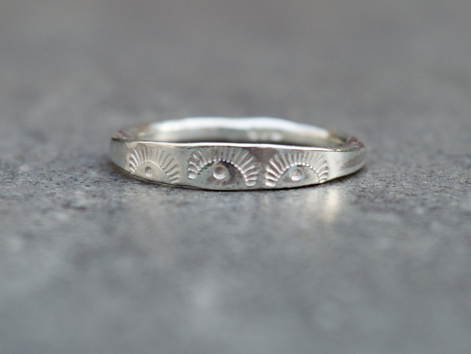 Simple Silver Ringminimalist Ringsterling Silver Ringdainty Etsy