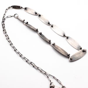 Chain necklace, Sterling silver chain, Link chain silver necklace, Minimlaist chain necklace, Handmade silver chain,Gifts ideas for her