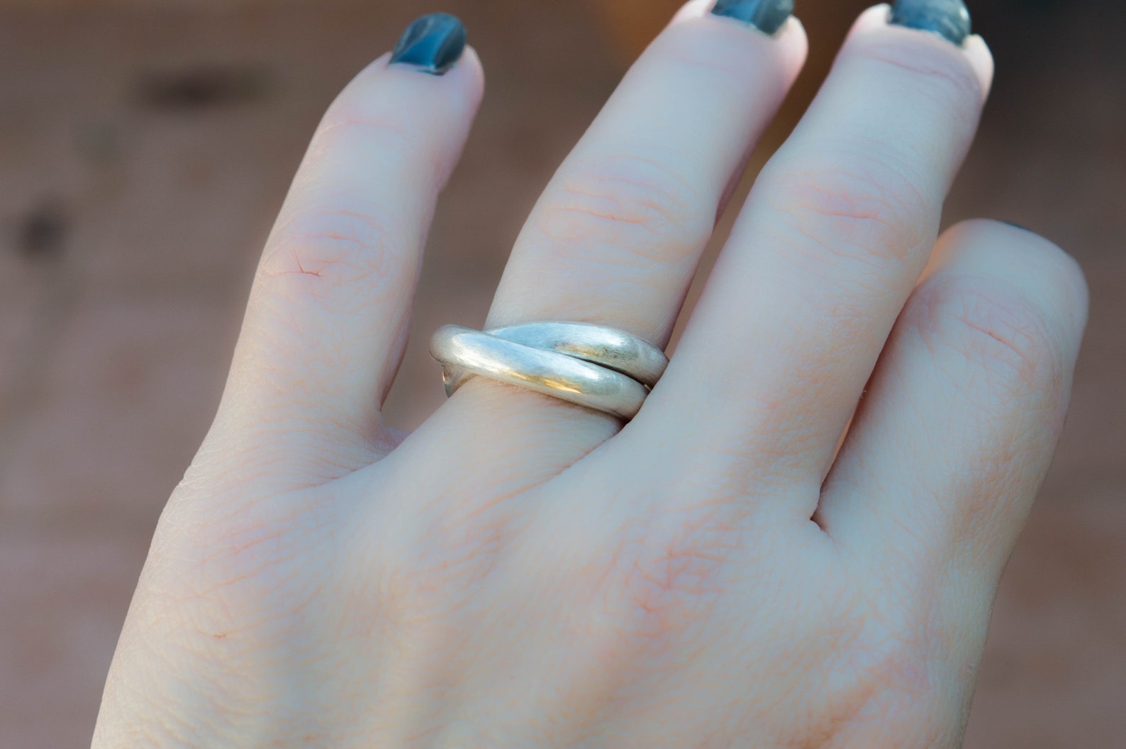 trinity ring etsy