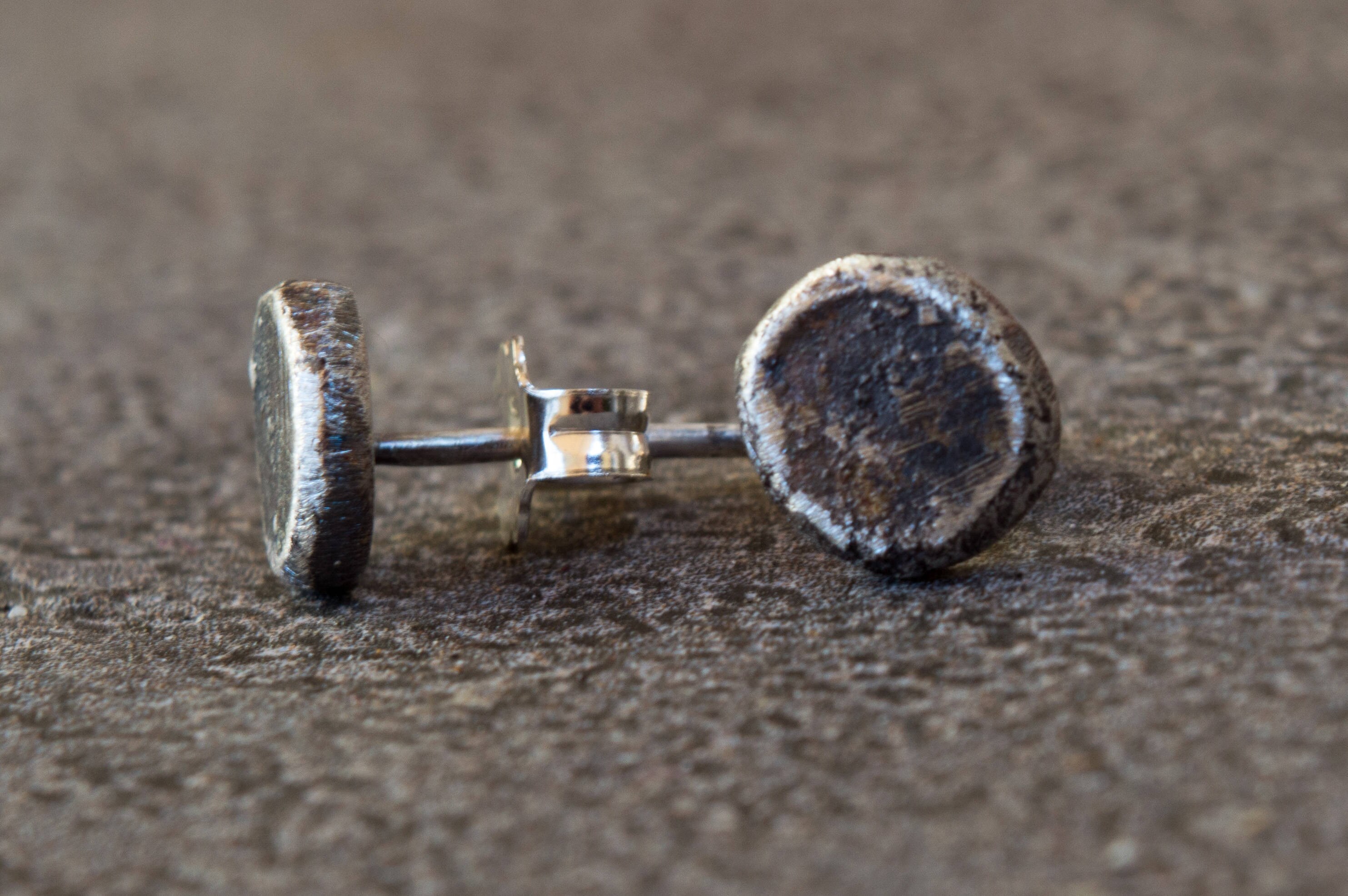 Rue Silver Stud Earrings main image 0
