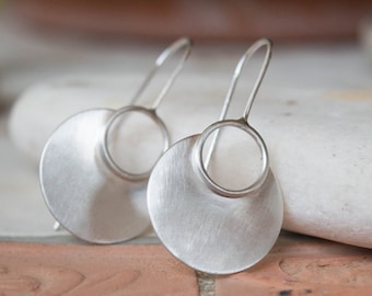 Dangle earrings silver