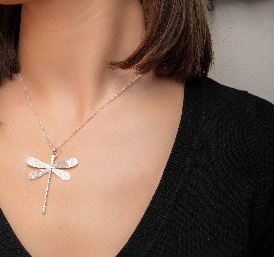 Dragonfly Pendant Necklace main image 1