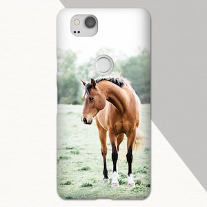 Google Pixel 2 Horse Phone Case Gift for Horse Lover Google Pixel Phone Case for Google Pixel 2 XL Equestrian Pixel XL Original Pixel Case