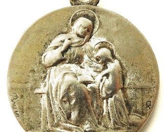 1867年アンティークメダル 聖パウロと聖ペテロ使徒の王子 教皇ピウス9