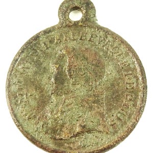 Medaglia antica 1848 Morte di Monsignor Affre Arcivescovo di Parigi Tomba immagine 1