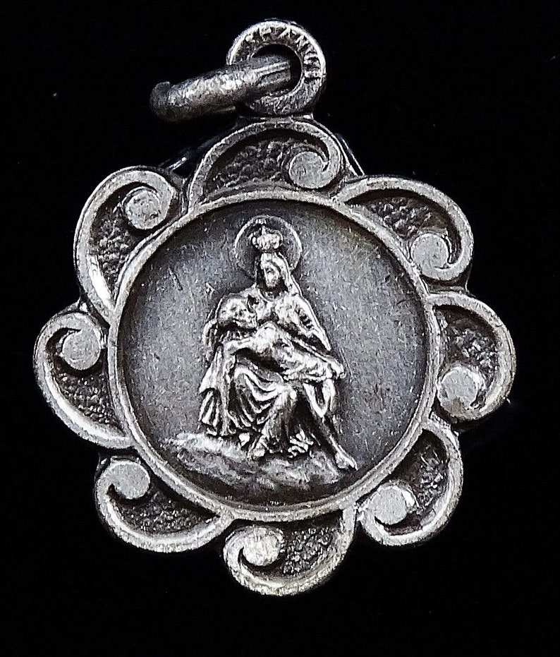 Notre Dame de Thierenbach Vintage Medal Pilgrimage Souvenir image 0