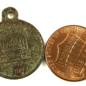 Medaglia antica 1848 Morte di Monsignor Affre Arcivescovo di Parigi Tomba immagine 3