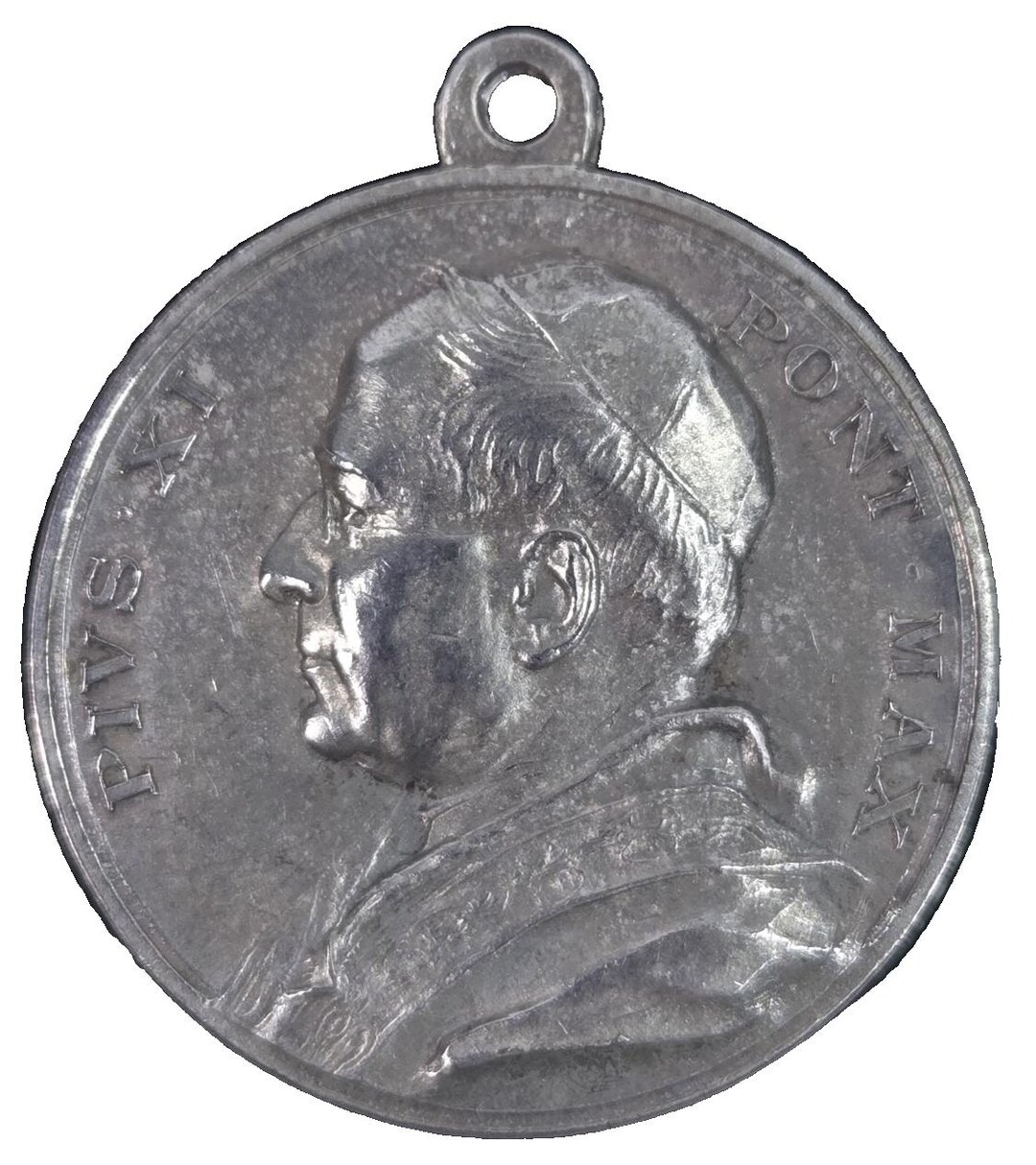 Pope Pius XI Vintage Papal Medal Our Lady of Perpetual Help - Etsy