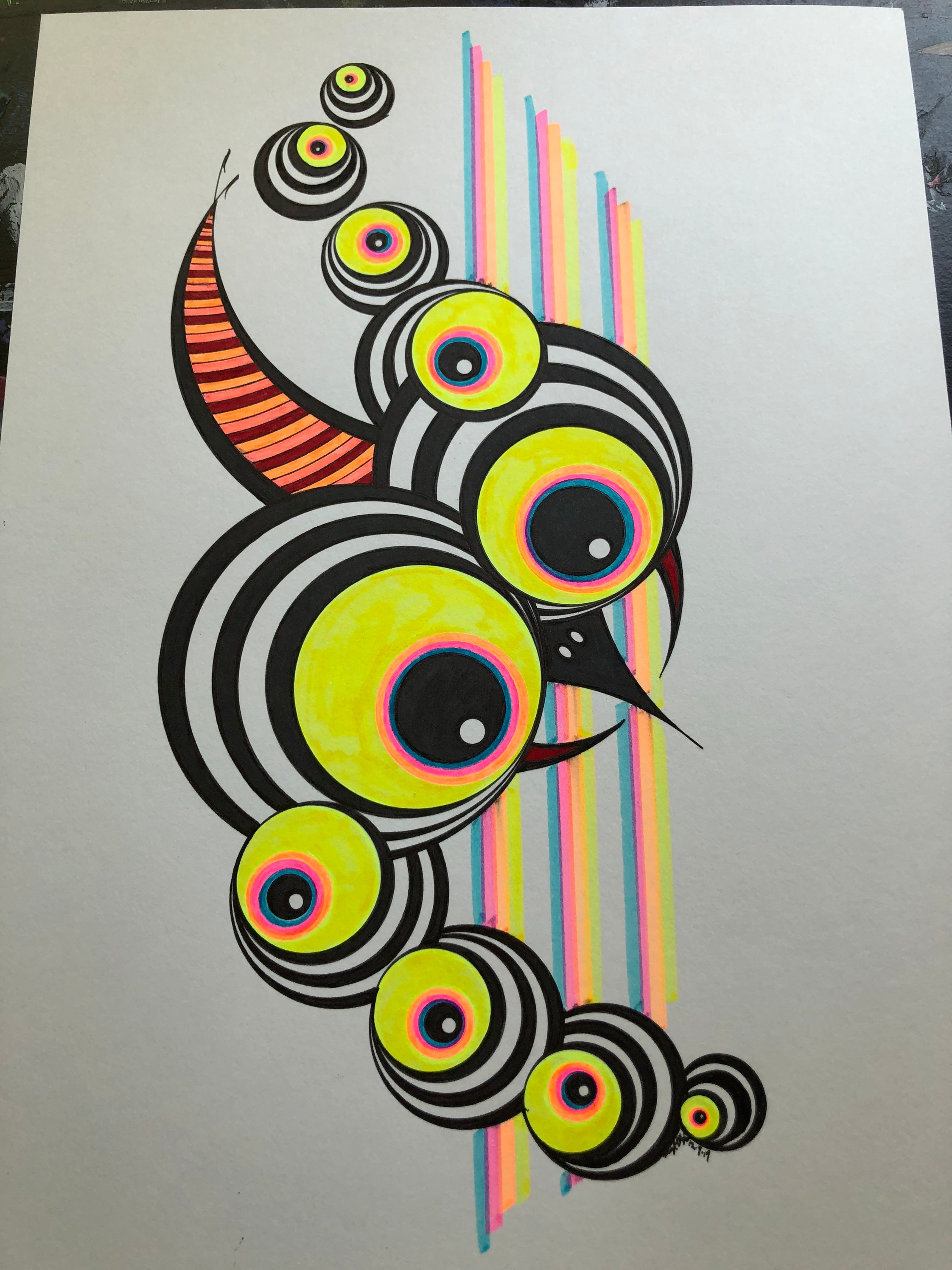 Trippy art drawings hotsell