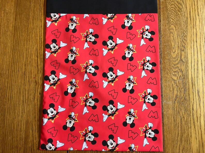 Shooting Stars Mickey Toddler/travel Pillowcase. 14 X 20 Etsy