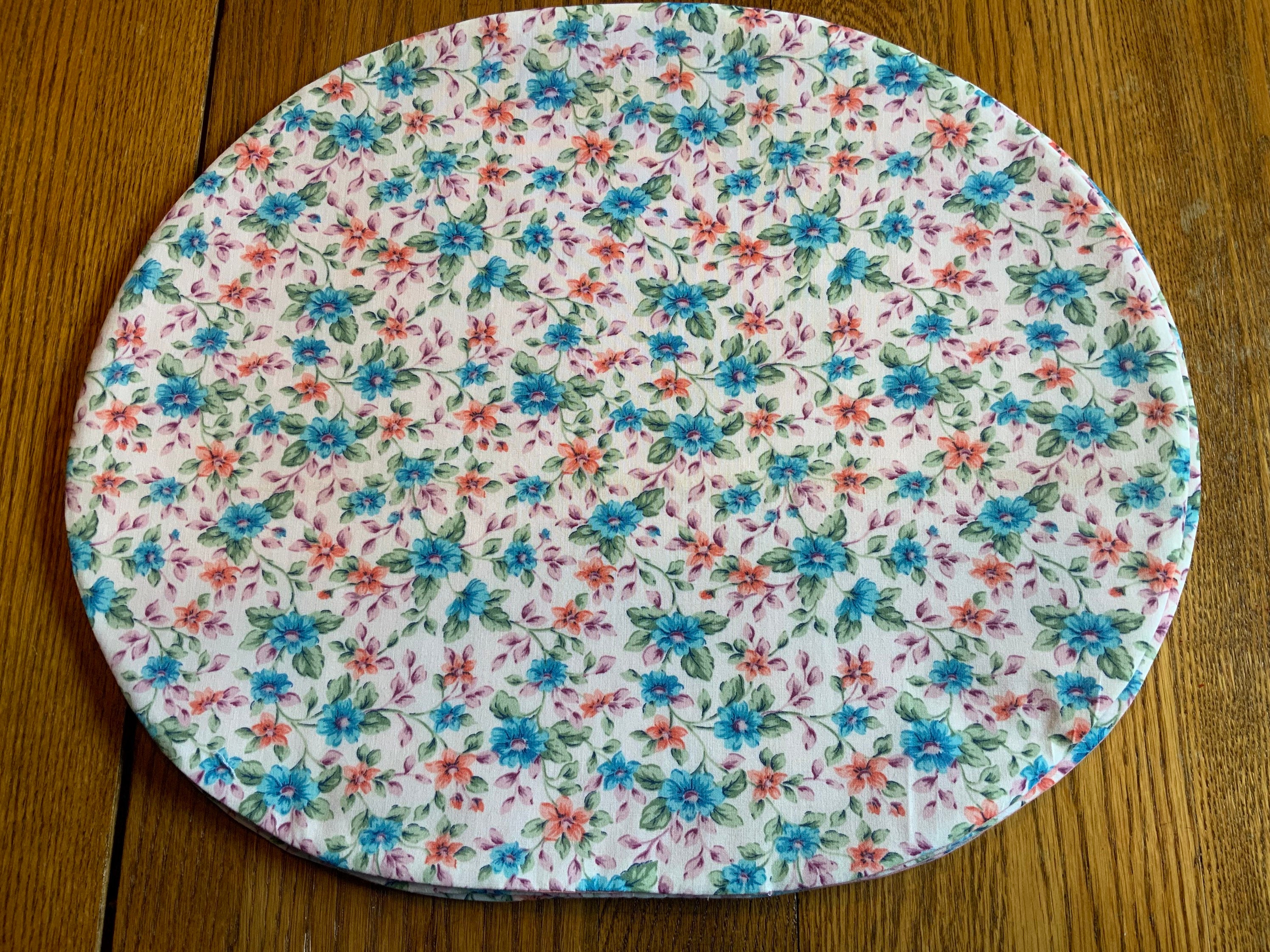 Blue and Pink Flowers Placemats. Set of 4 16 X 20 Etsy.de