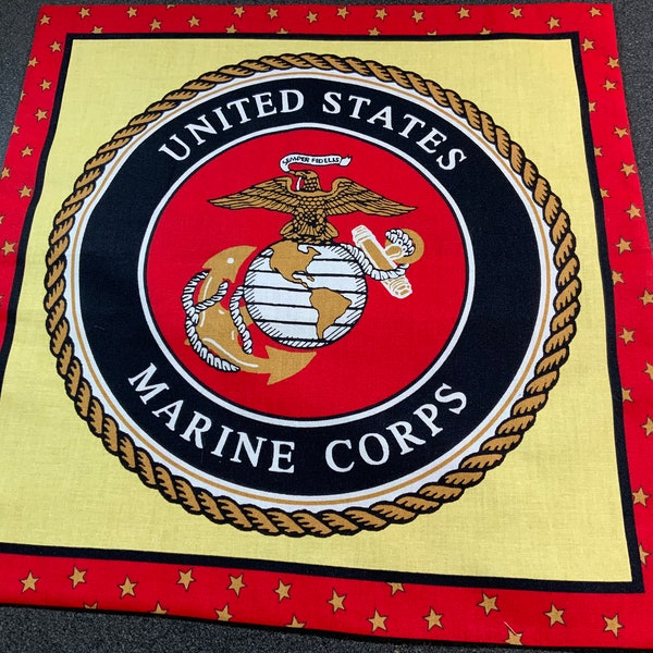 Marine Corps Fabric Etsy