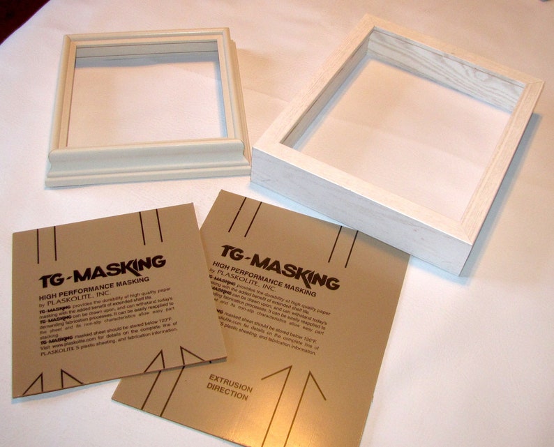 2 Frames Art Framing Supplies Craft Supplies Wood Frame Etsy