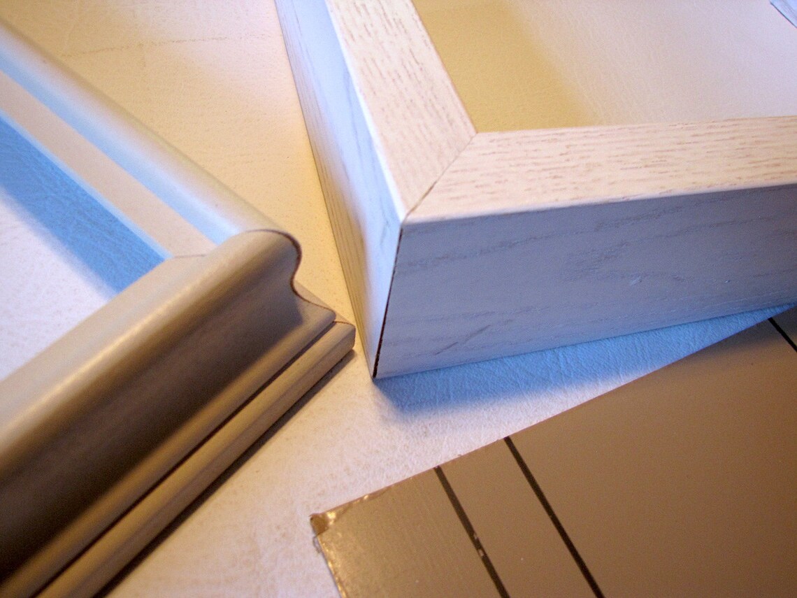 2 Frames Art Framing Supplies Craft Supplies Wood Frame Etsy