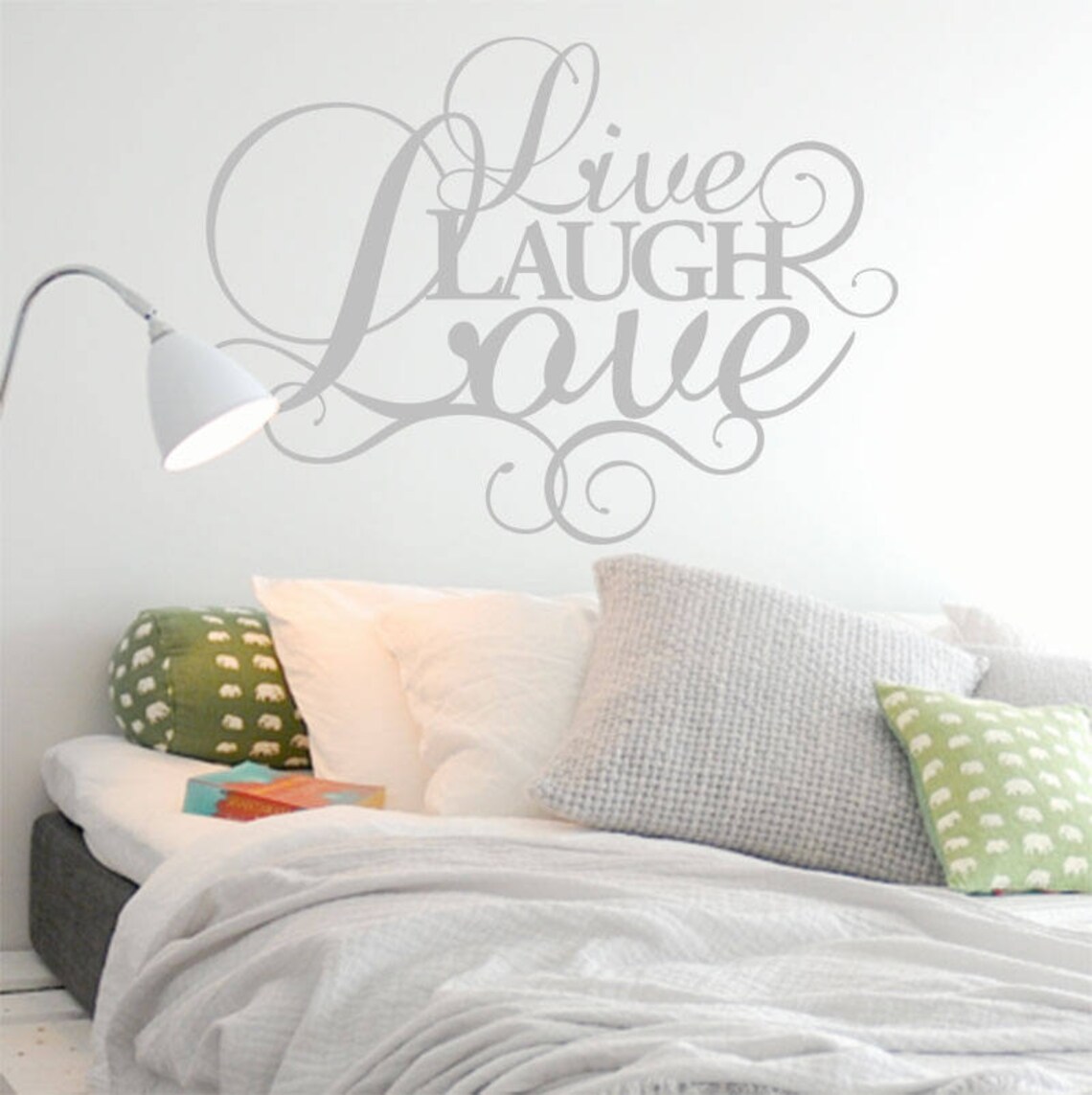Live Laugh Love Family Wall Decal Vinyl Sticker Modern Quote Home ...