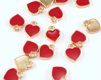 Clip on charm for bracelet or hand bag Key to my heart charm Silver 25mm X 7mm
