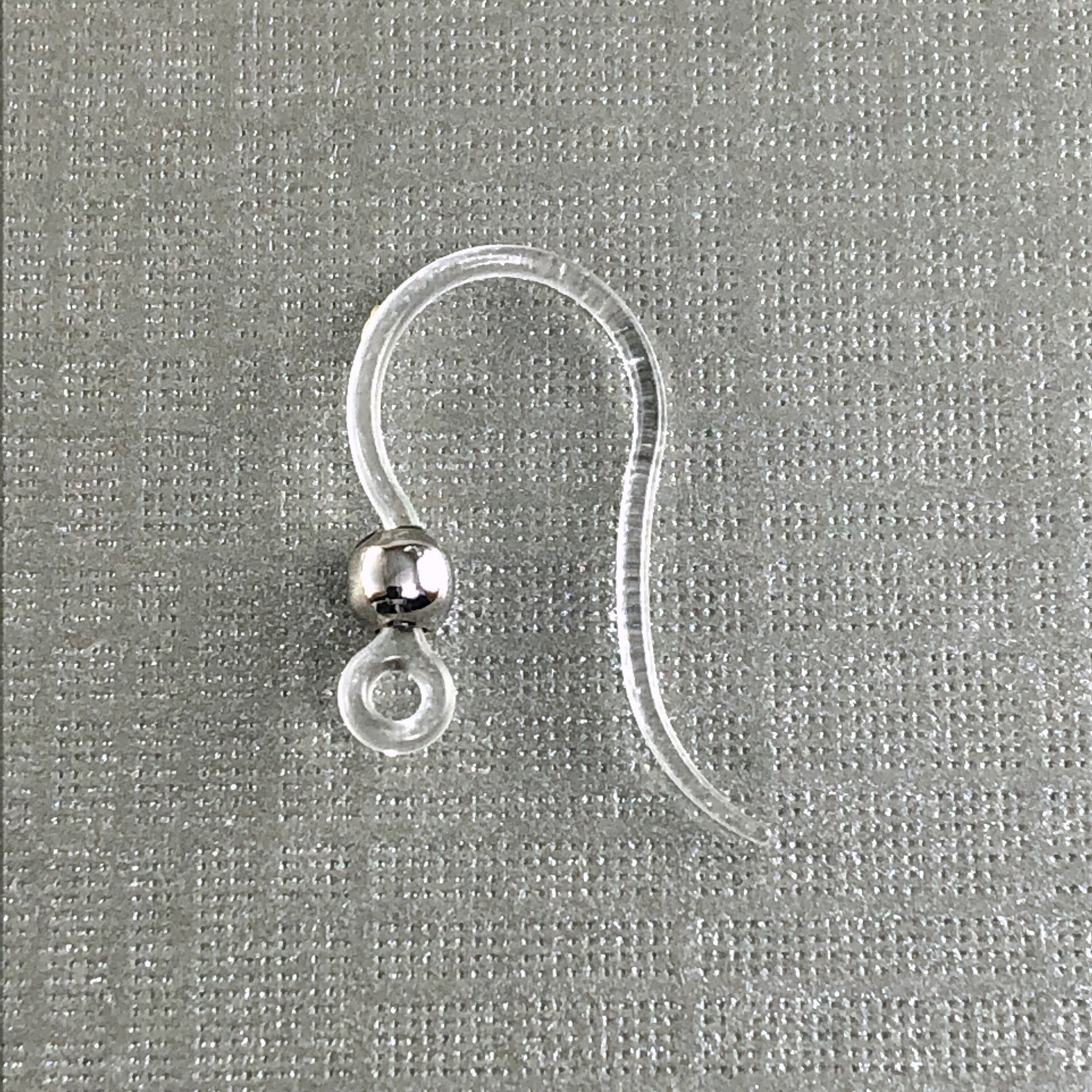 20 Pack 17mm Hypoallergenic Plastic Earring Hooks with Etsy