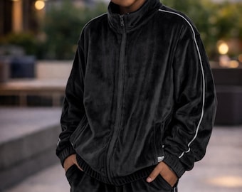 Chándal de terciopelo para niños