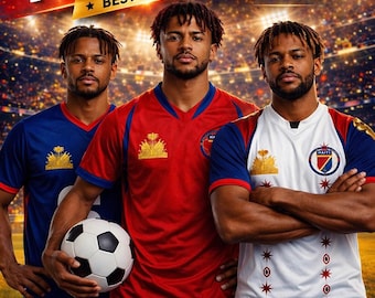 Limited Edition Haiti World Cup Soccer Jersey – Football Shirt