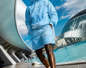 Windbreaker & Shorts Set