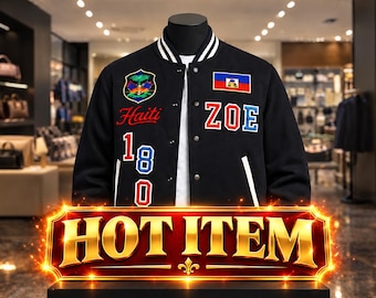 Haiti Varsity Jacket (Heavy Feel)