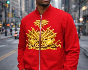 Haiti Coat of Arms Varsity Jacket