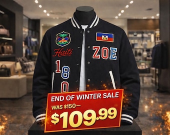 Haiti Varsity Jacket (Heavy Feel)