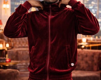 Velour Track Suit
