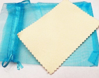 FREE US Shipping Jewelry Polishing Cloth ~ Sunshine Polishing Cloth ~ 3 3/4" x 2 1/2" Add on item.