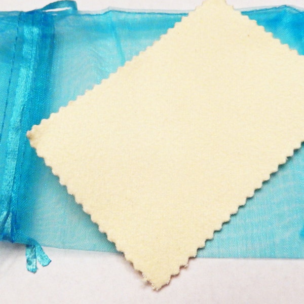 FREE US Shipping Jewelry Polishing Cloth ~ Sunshine Polishing Cloth ~ 3 3/4" x 2 1/2" Add on item.