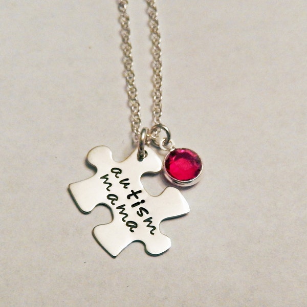 Autism Necklace Etsy