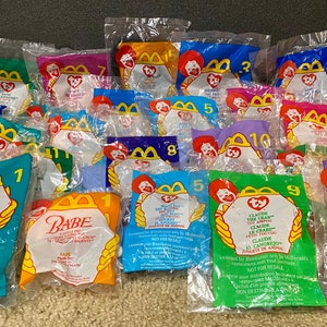 McDonalds teenie beanie babies