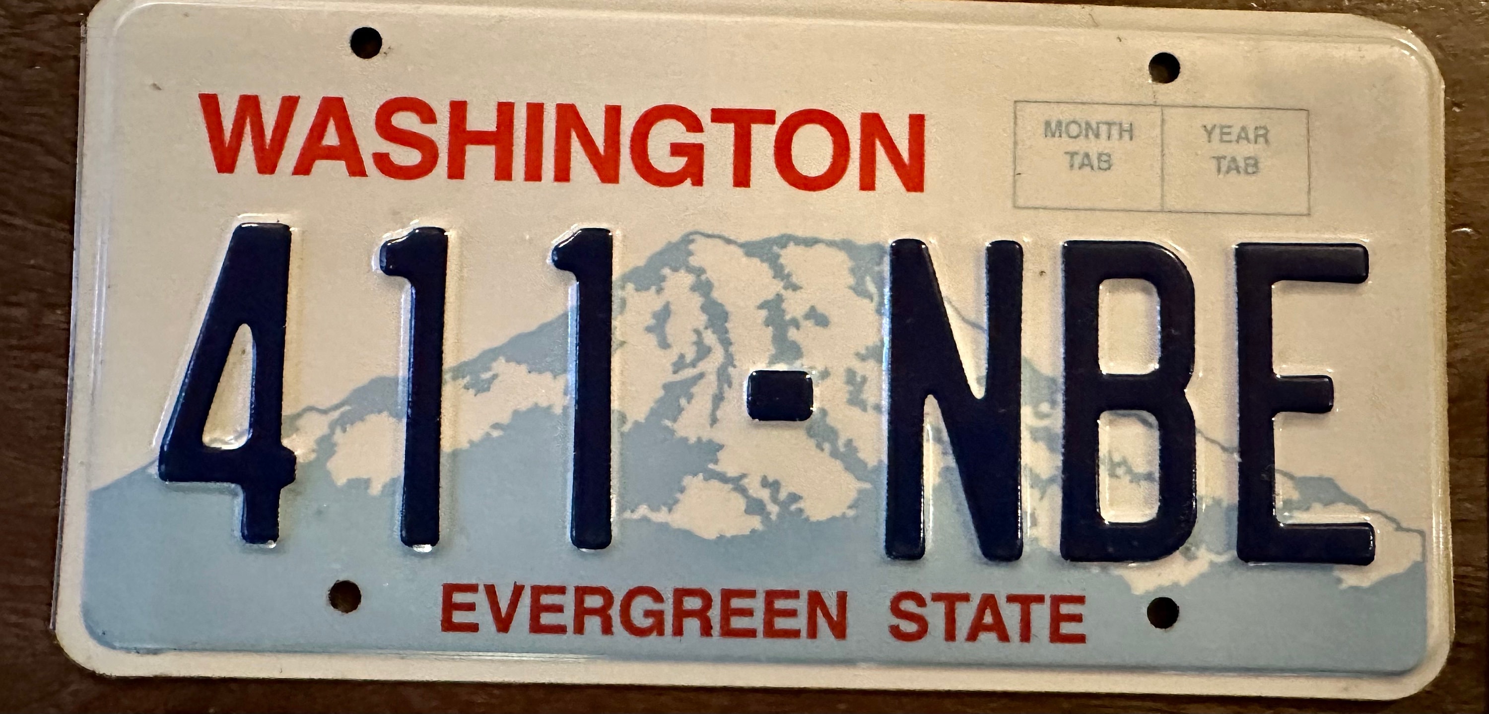 Washington License Plates. Evergreen State License Plates Etsy