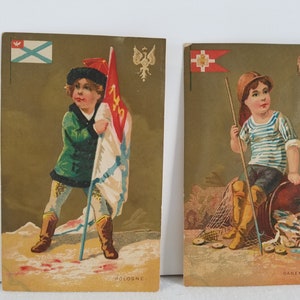 1800er Französische Handelskarten | Victorian Era Visitenkarten | Antike Französische Sammelkarten | Französische Handelskarten