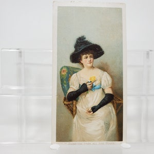 1892 Newsboy Plug Tabakhandelskarte; Victorian Era Handelskarte; Antike Handelskarte; Antike Sammelkarten; Antike Werbung