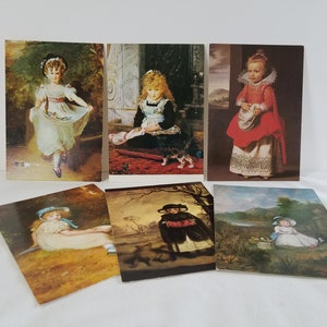1990er Jahre Medici Society Postkartensammlung; 1990historische Gemälde Postkartensammlung; Medici Society, London Postkarten