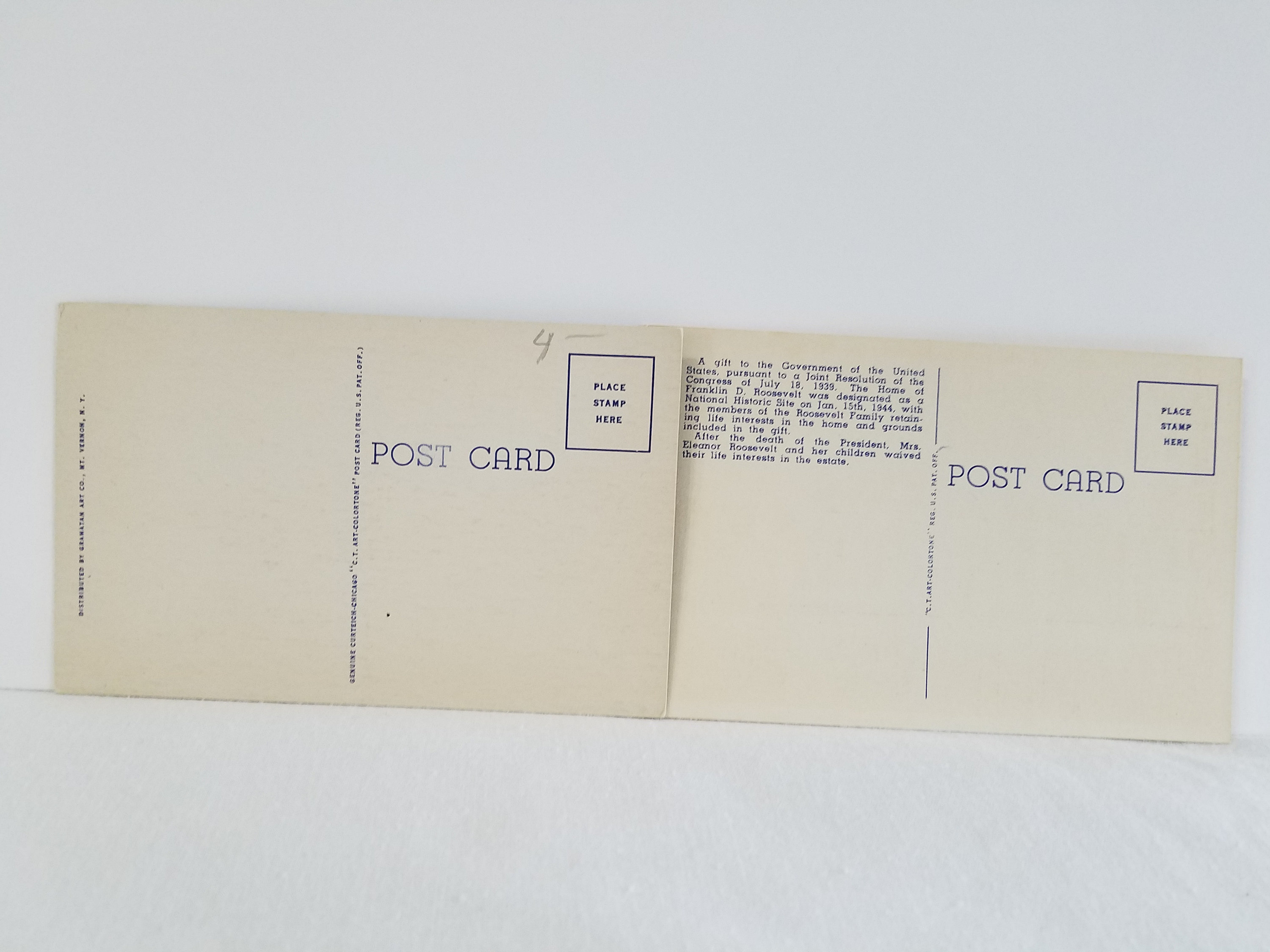 Vintage Linen Postcards Curteich Linen Postcards Old Linen Etsy