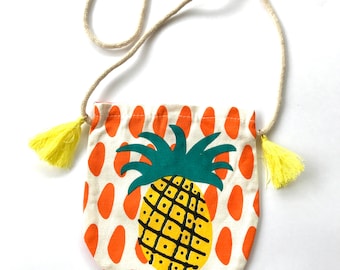 Toddler Girl Little Pineapple bag