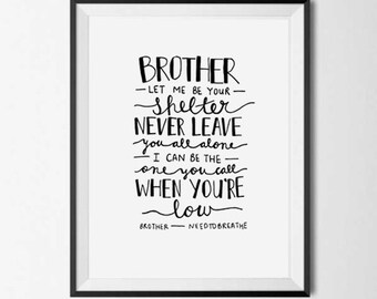 Needtobreathe Lyrics Etsy