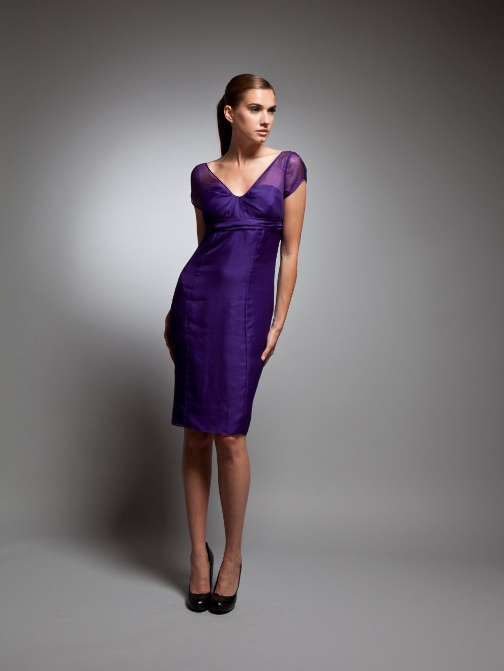 ☆BCBG MAXAZRIA Vネックカクテルドレス☆紫 il_fullxfull.775505735_9jiq.jpg