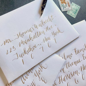 Handwritten Addressing | Calligraphy Addressing | Wedding Invitation Addressing