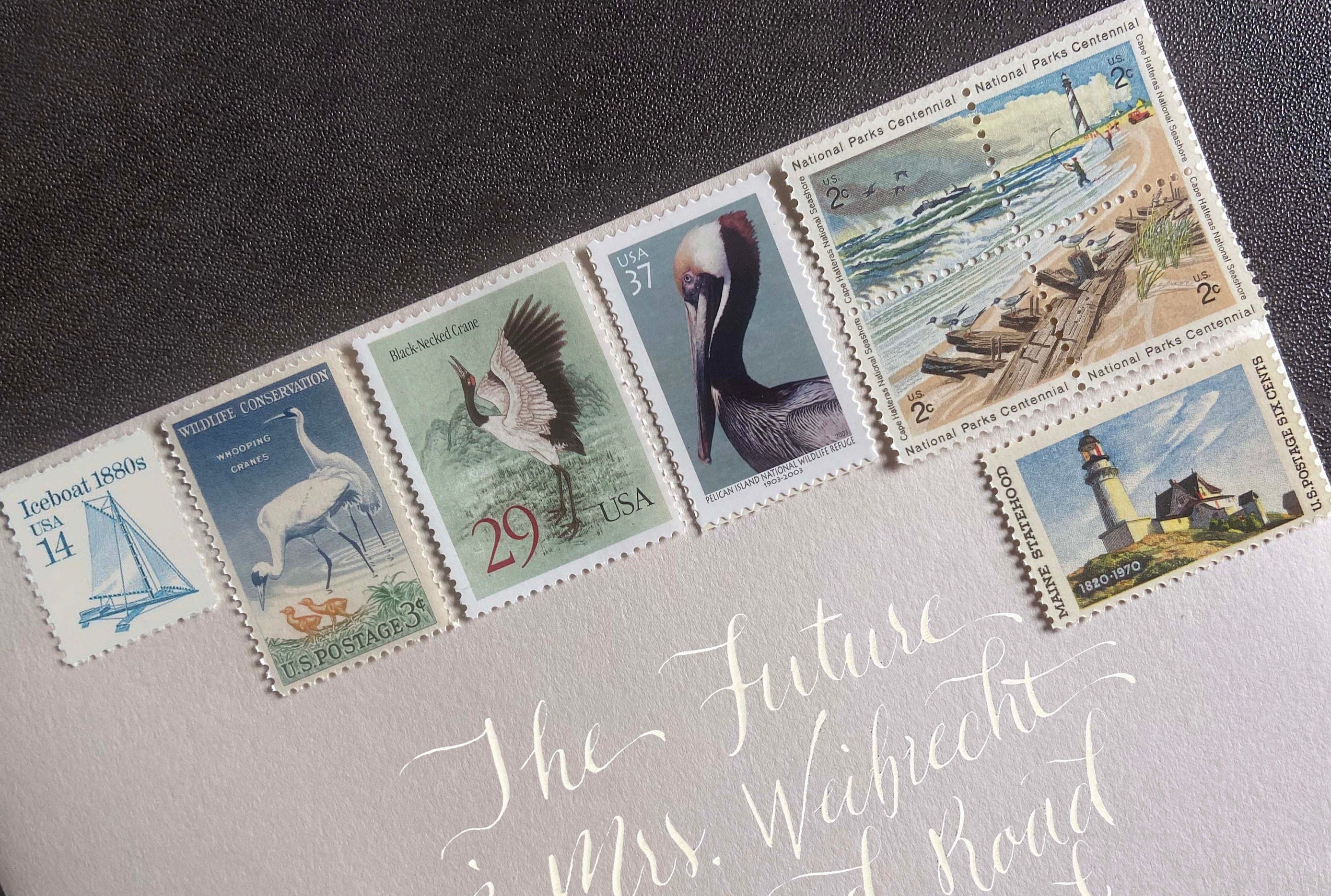 Beach Wedding Postage Stamps - USPS stamps for Destination Wedding Inv –  studioACK