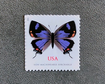 New U.S. nonmachineable stamp features hairstreak butterfly