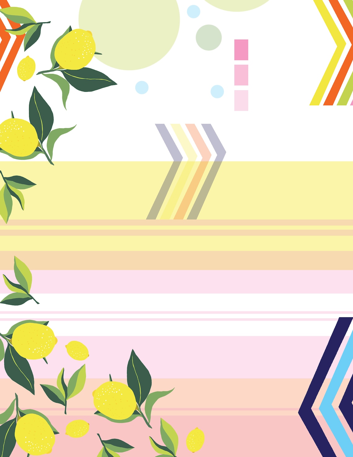 Lemon Love stationery envelope and paper printable jp | Etsy