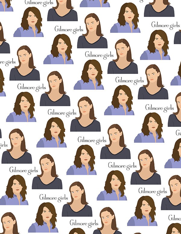 Gilmore Girls Printable Paper, Scrapbook, Digital Paper for Planners ...