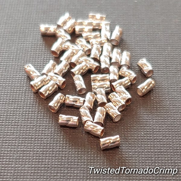 Twisted Tornado Crimp® 99.9% Pure Silver ULTRAPLATE® .019 3mm (Choose Package Size)