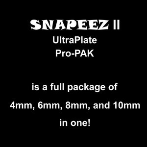 Puede incluir: SNAPEEZ || UltraPlate Pro-PAK es un paquete completo de 4 mm, 6 mm, 8 mm y 10 mm en uno!