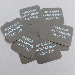 Anti Tarnish Strips - Static Intercept® 1&quot;x1&quot; Non-Abrasive