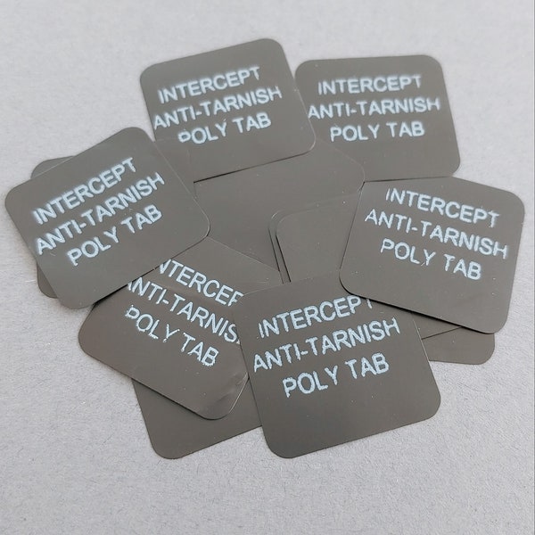 Anti Tarnish Strips - Static Intercept® 1"x1" Non-Abrasive