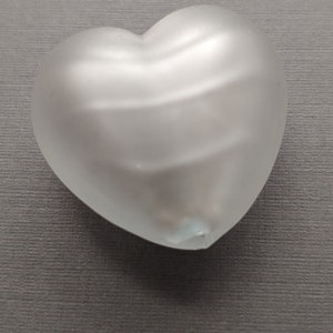 Limited Edition Authentic Slightly Blemished Venetian Glass Heart Beads. Genuine Venetian Glass Beads from Murano Italy.  Price is per bead.
